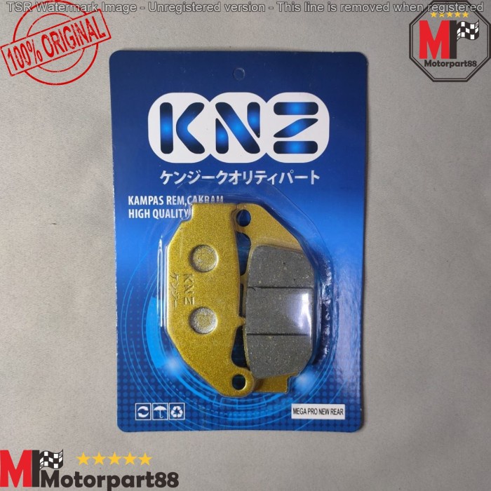 DISCPAD KAMPAS REM BELAKANG MEGAPRO NEW CB150R CBR150R TIGER NEW KNZ CRF150 SONIC 150