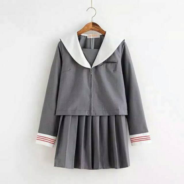 Seifuku (Ky024) High Quality -Japan Korean uniform cosplay seragam sekolah Jepang