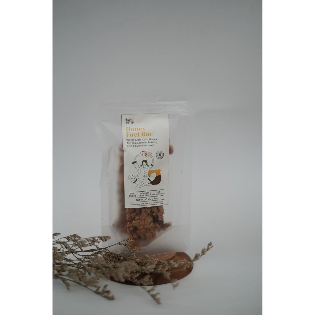 

GRANOLA BARS - HONEY FUEL BAR - ORIGINAL FLAVOUR (80 gr) FUEL ME UP
