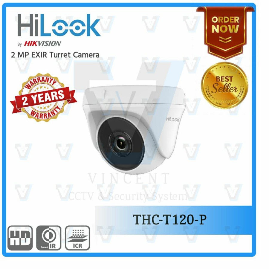 Camera Cctv Hilook Indoor 2mp THC-T120P