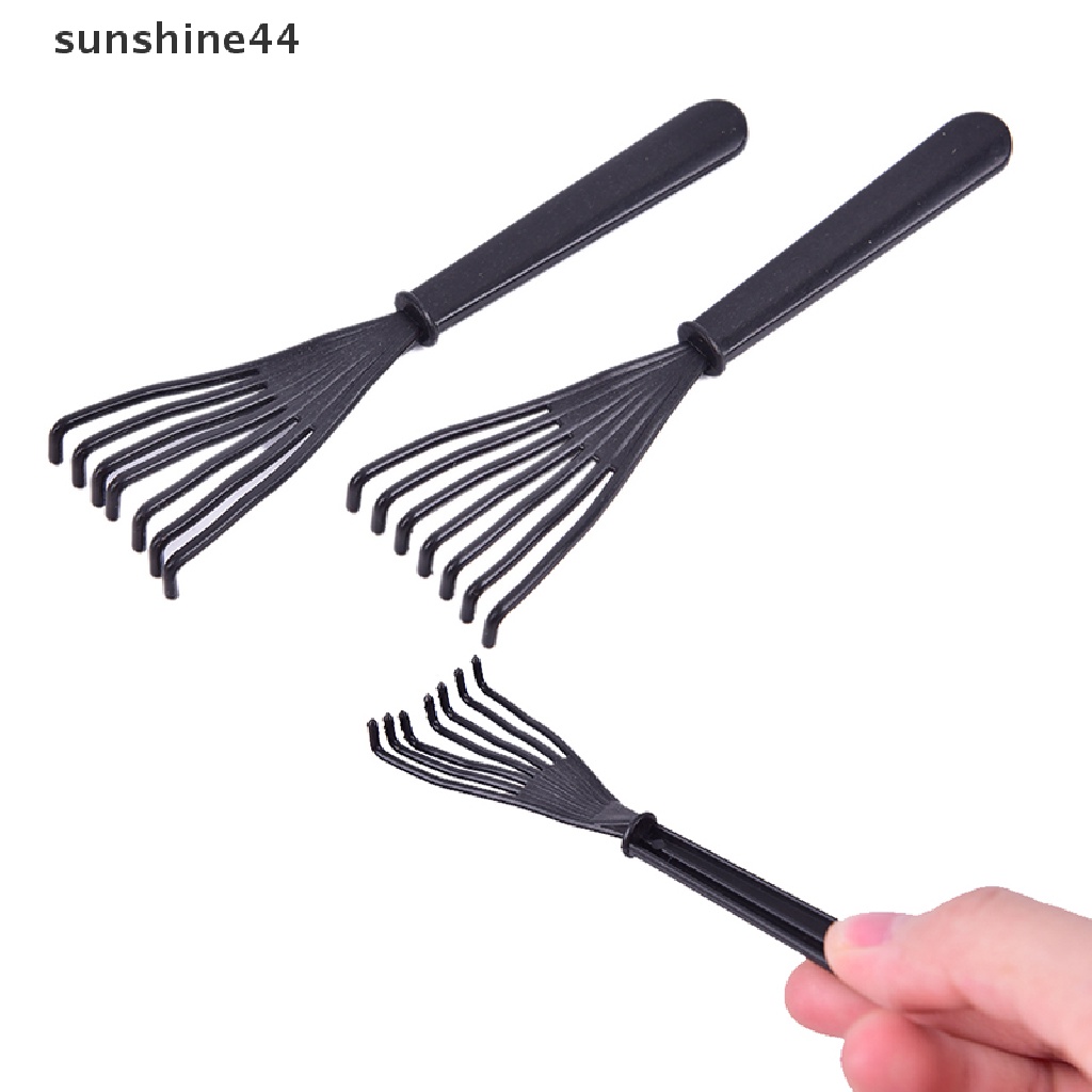 Sunshine 1PC Sikat Pembersih Sisir Rambut Warna Hitam