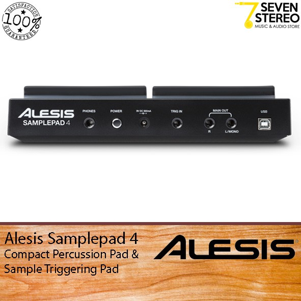 Alesis Sample Pad 4 Compact Percussion And Triggering Pad