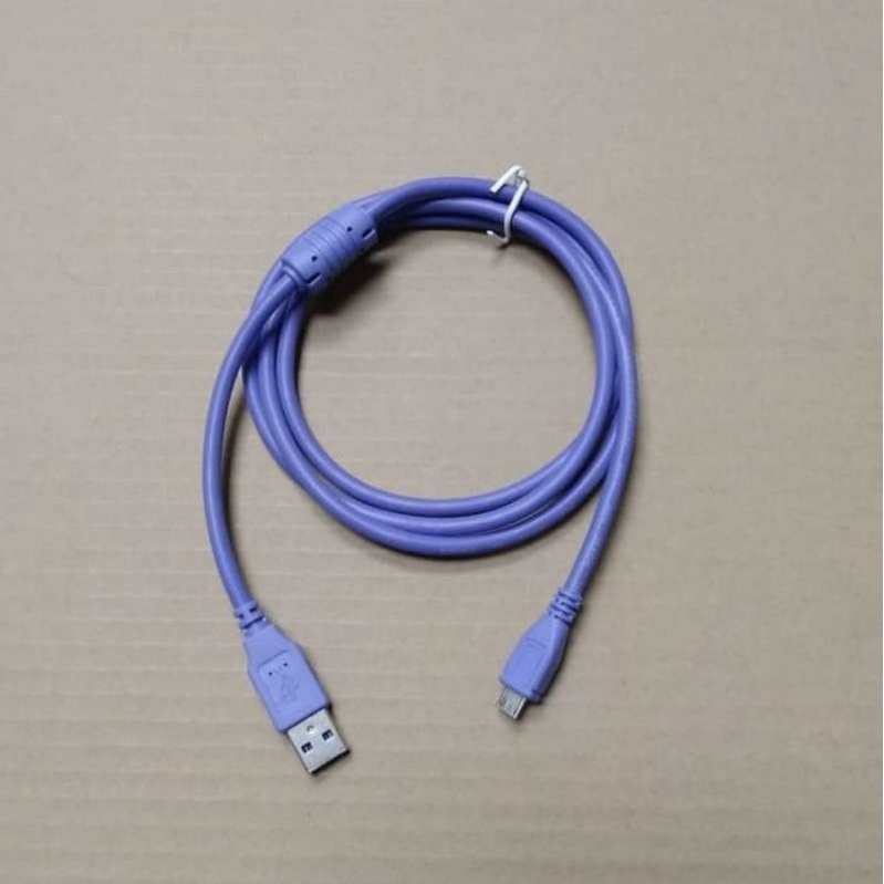 KABEL CHARGE STIK PS4 WARNA UNGU DAN BIRU HP HAND PHONE FAST CHARGING