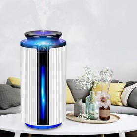 JE J Ultrasonic Air Humidifier LED RGB Light 900ml - SHJ-0020 - Transparent