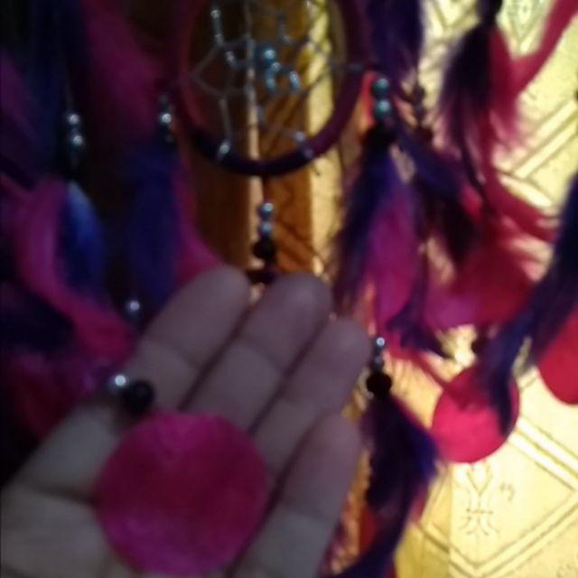 Dreamcatcher 11cm Sunpinkvioletbells Dream Catcher ( Hiasan Dinding )