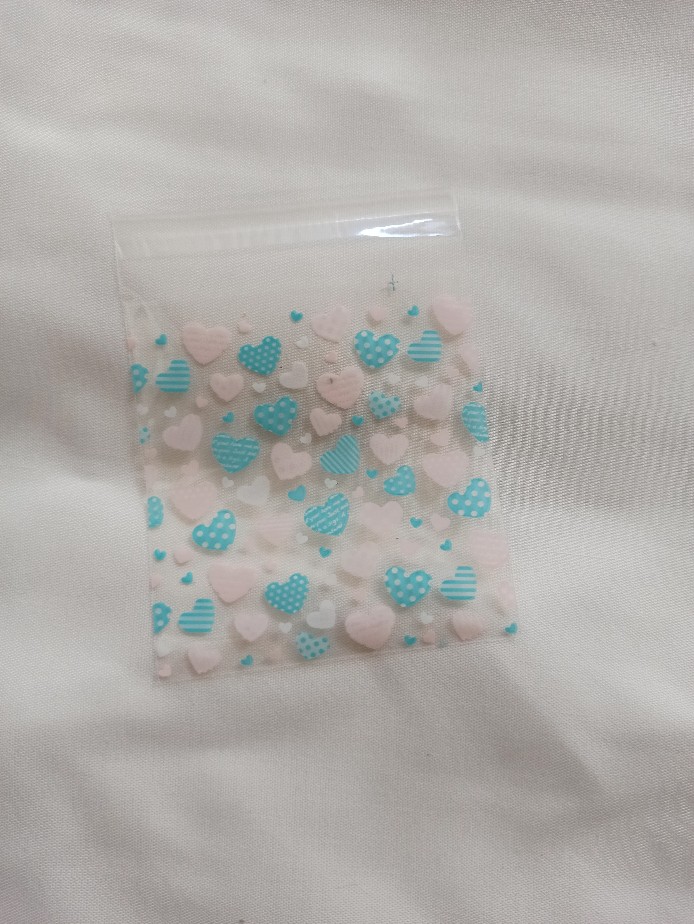 Plastik Cookies Love 100pcs Plastik Kue Opp