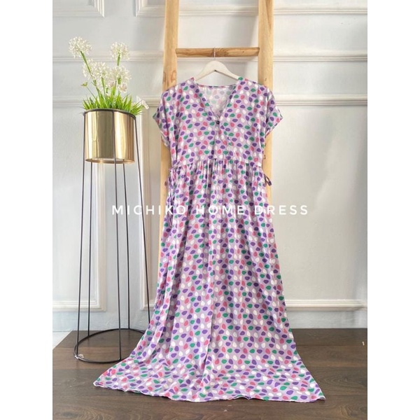 HOME DRESS LONG DRESS KIMONO / MICHINO HOME DRESS / DRESS KIMONO JUMBO OBERSIZE LD 125