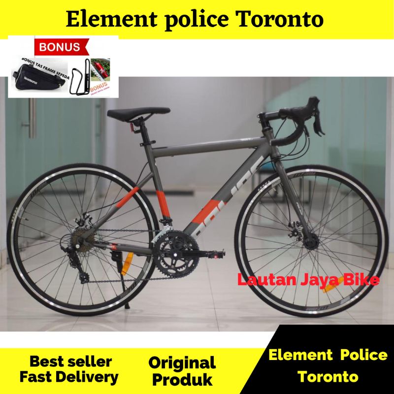 Sepeda Balap 700c Roadbike Police Toronto-Abu