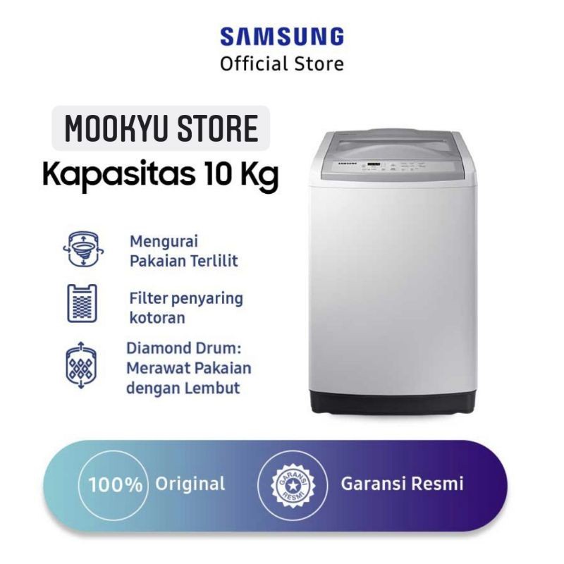 MESIN CUCI TOP LOADING SAMSUNG WA10M5120SG / MESIN CUCI 1 TABUNG SAMSUNG 10 KG