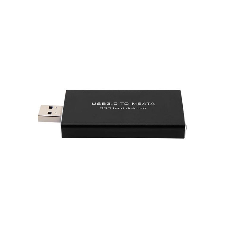 Btsg USB 3.0 Ke mSATA SSD Hard Disk Box Converter Adapter Kandang External Untuk Case