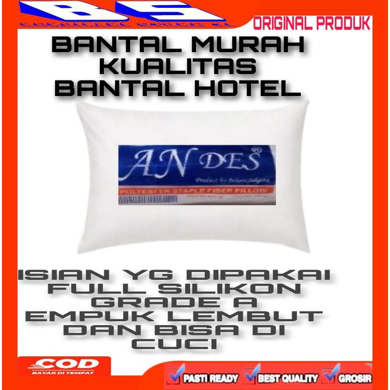 [100%REALPICT]BANTAL / GULING Andes/isi silikon/Bantaltidur EMPUK MURAH