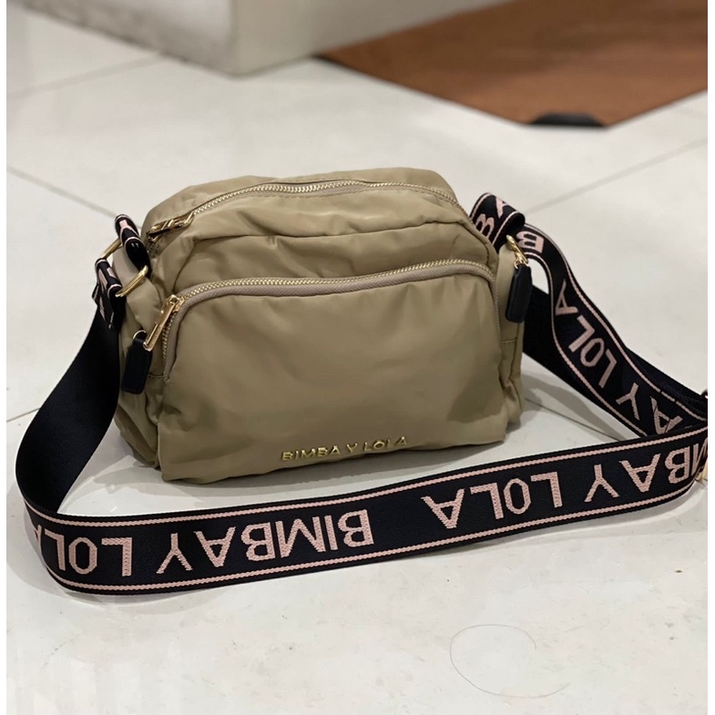 Tas selempang Bimba y lola warna khaki mirror quality