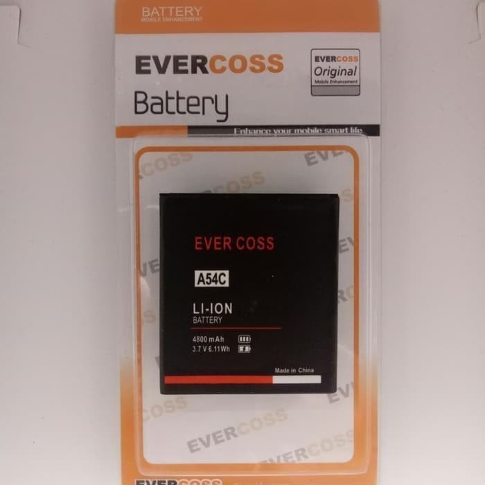 Battery Batre Baterai Evercross A54C