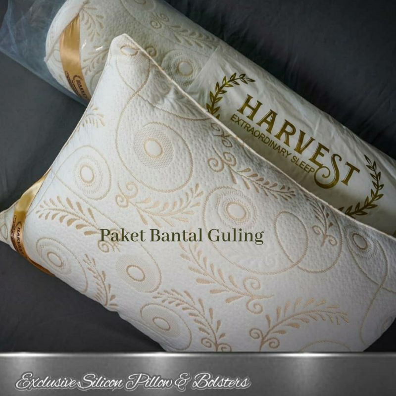 Harvest Bantal Guling 1 Set (1Bantal 1 Guling) Kualitas Hotel
