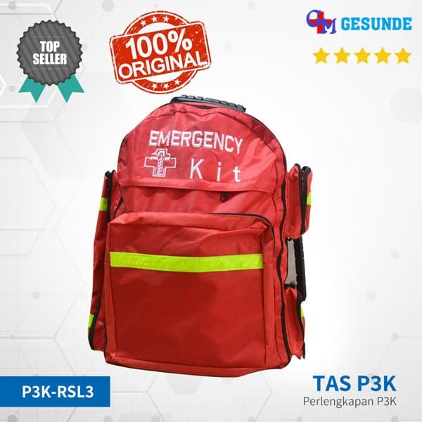 Tas/Bag P3K - Ransel P3K Emergency Tas Obat-Obatan Darurat Ransel Bencana Alam