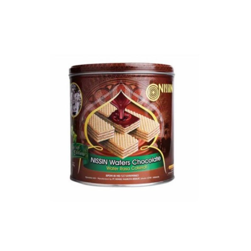 Nissin wafer kaleng 300gr