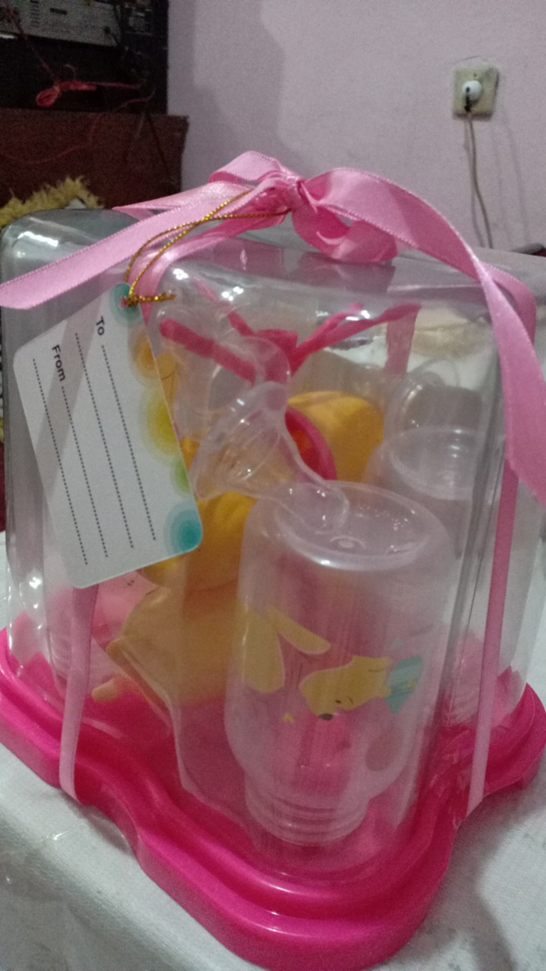 Winnie The Pooh Drying Rack Botol Isi 4 Botol