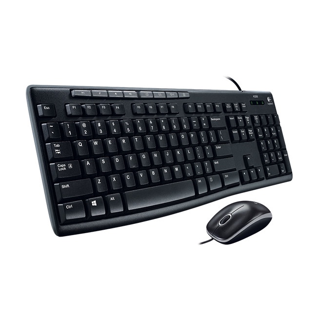 Keyboard Mouse Logitech MK200