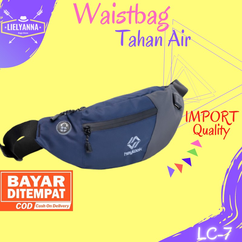 Slingbag Tas Slempang Bahu Weisbag Messenger Dada Pria Sling Bag Kulit Cowok Distro Mini Import Lc-7