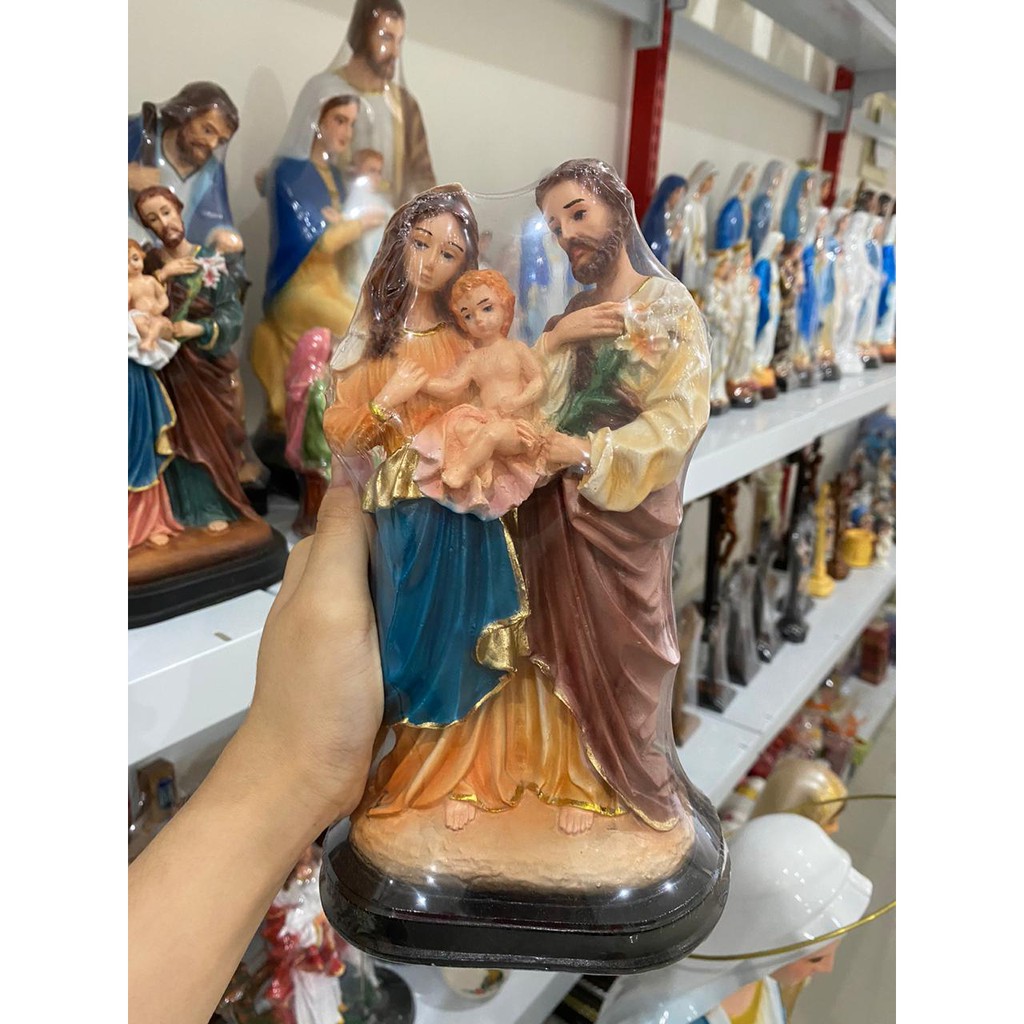 Patung Keluarga Kudus 25 cm / Patung Pernikahan Katolik / Acc Katolik
