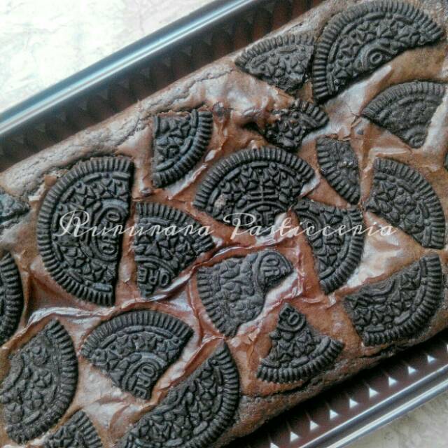 

Fudgy Brownies Oreo