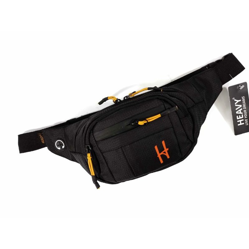 Heavy - Tas Pinggang Pria Premium - Waistbag Heavy - Tas Waistbag Cowok