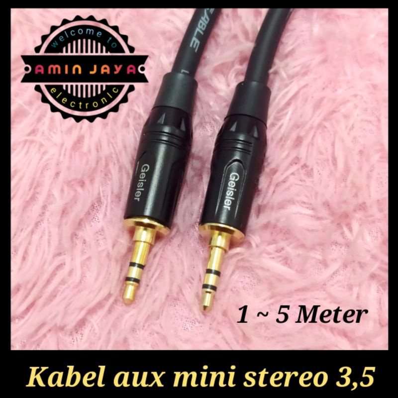 Kabel aux kabel jack 3,5 to jack 3,5