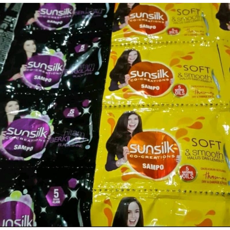 sunsilk shampoo sachet renceng