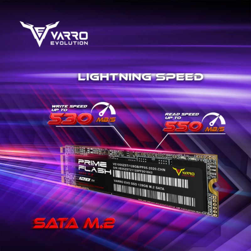 SSD M2 SATA 128GB VARRO