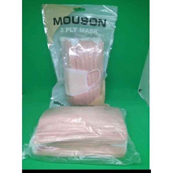 MASKER 3PLY MOUSON ISI 50LEMBAR
