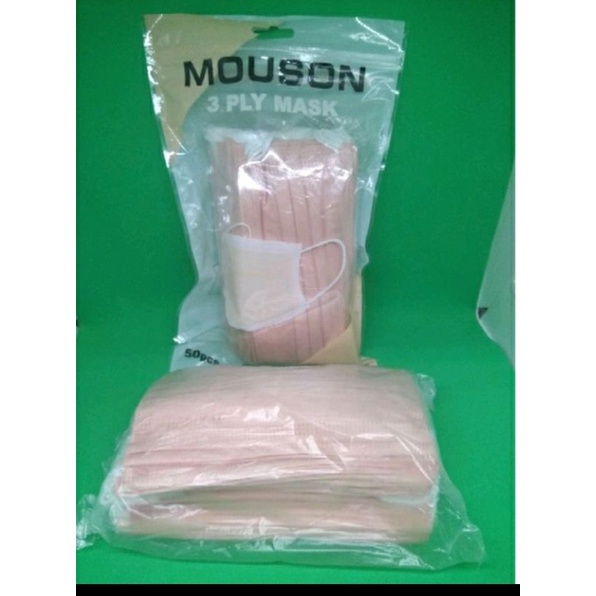 MASKER 3PLY MOUSON ISI 50LEMBAR