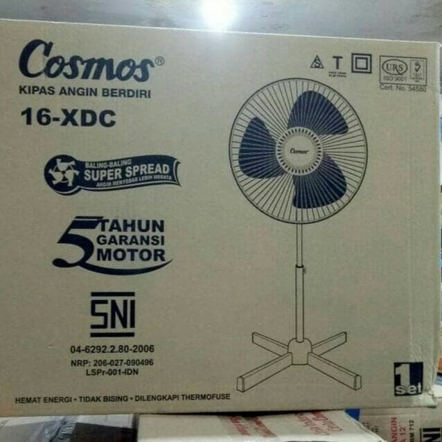 kipas angin cosmos 16 xdc 16XDC / stand fan cosmos 16 inch