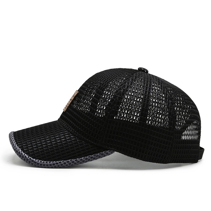 Topi baseball Bahan mesh breathable Untuk unisex 220329