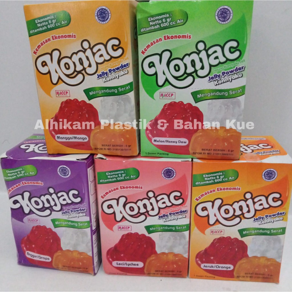 

Konjac Jelly Powder All Variant 6gr