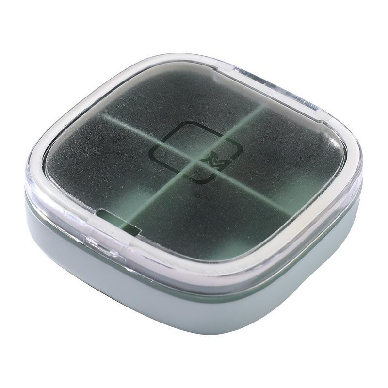 UNNISO - Pill Box 4 Grid / Portabel Pil Box 4 Grid MVPB 01