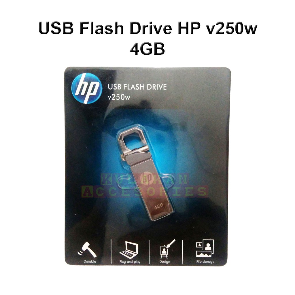 Flashdisk HP 4GB Ori 99% Garansi - Flash disk HP 4GB - USB Flash Drive HP 4GB