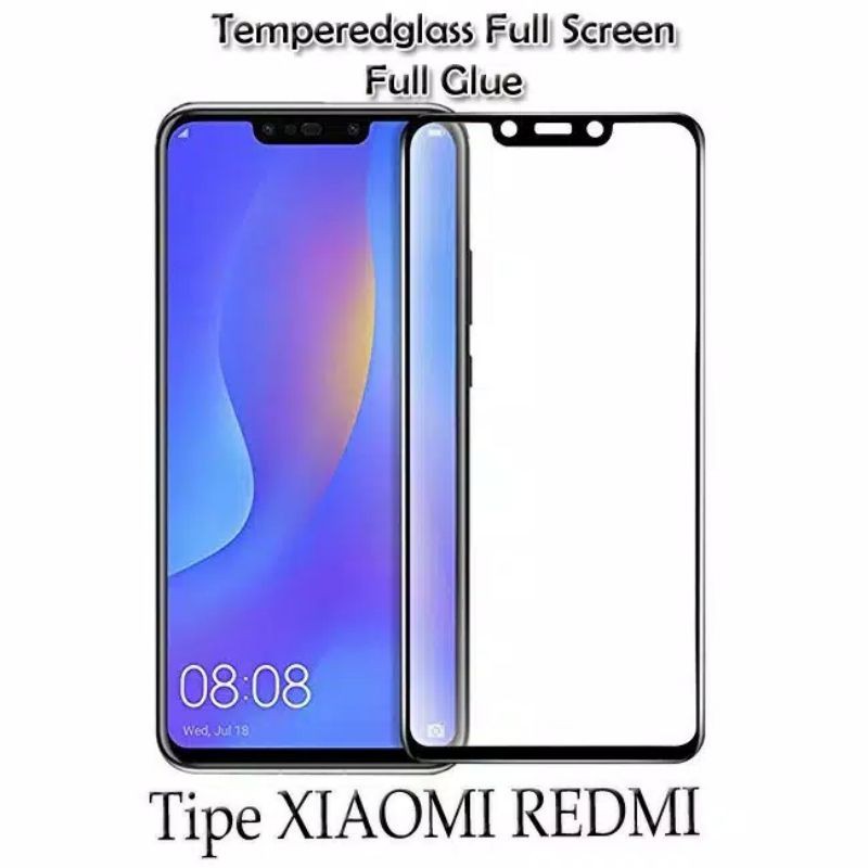 Tempered glass full Redmi 7/7A/8/8A/8A pro/9/9A/9C &amp; Redminote 8/8pro/9/9pro/XIAOMI 11T 5G/11T PRO 5G/POCO F4/POCO F4 GT