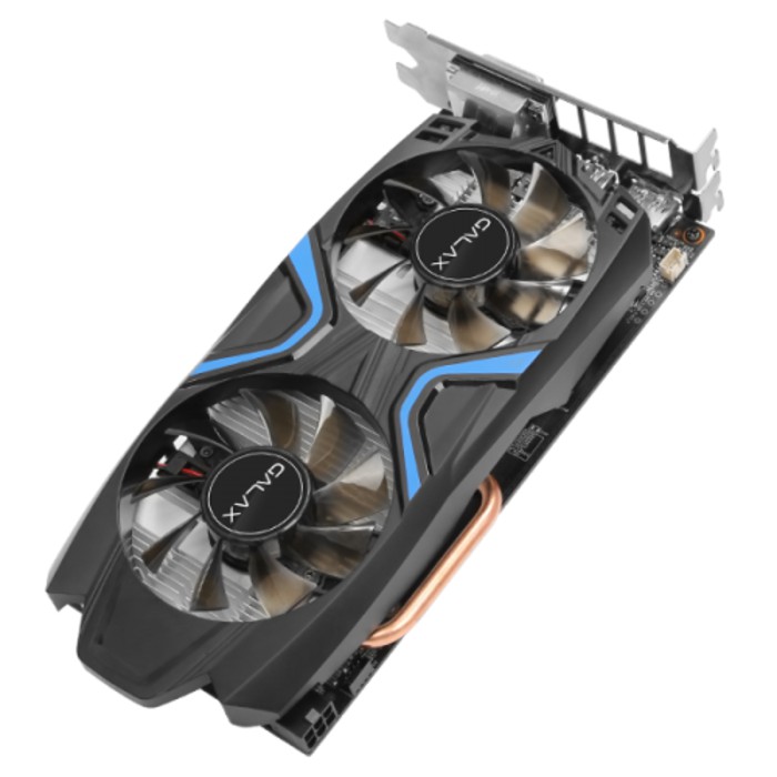 ORIGINAL -  Galax Geforce GTX 1050 Ti EXOC (EXTREME OVERCLOCK) 4GB DDR5 - Dual fan
