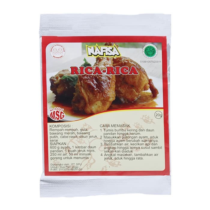 Resep Ayam Rica Rica Bumbu Instan - masakan mama mudah