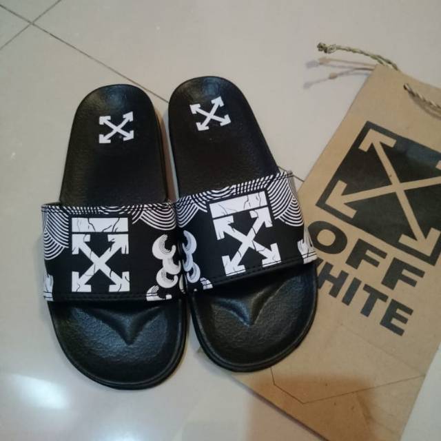 SANDAL SLIDE OFF WHITE