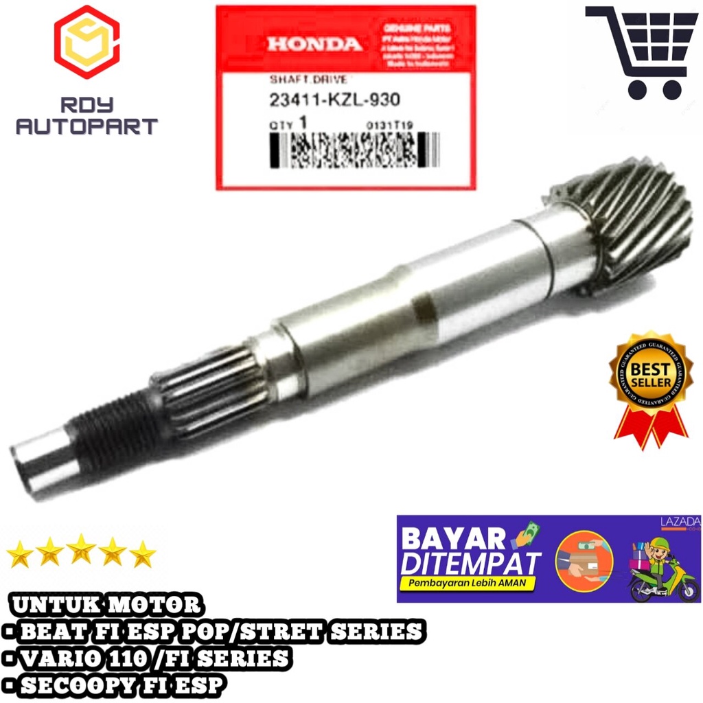 As Pully Honda Beat Fi ESP /K81/KZL/K44/ As Puli Pulley Beat Fi Injeksi Beat Pop Beat Street New Var