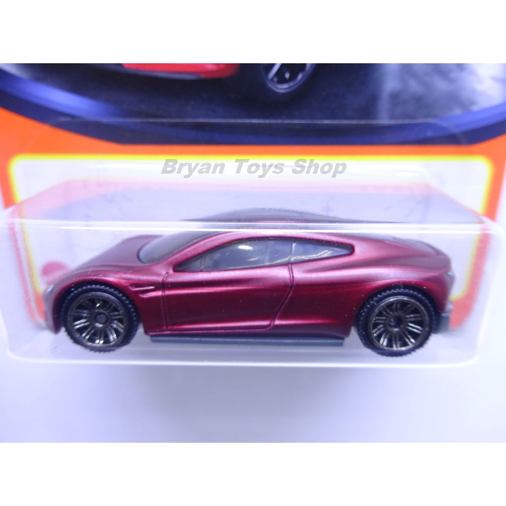 Matchbox Tesla Roadster Merah Doff