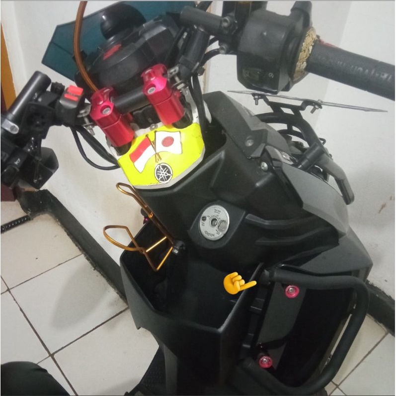 Xride 115 aksesoris / Keranjang Dasbord Depan Variasi Custom