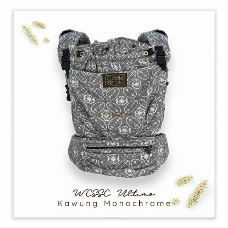 PRELOVED | Cuddle Me Ultimo WCSSC Jacquard Kawung stone