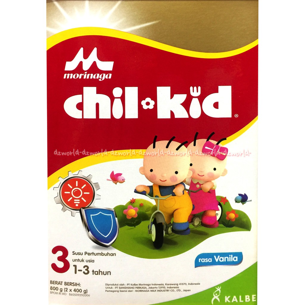 Morinaga 800gr Chil Kids 3 Vanila Madu Chilkid Chil-kid Vanilla Honey Susu Bubuk 1-3tahun 800 gram