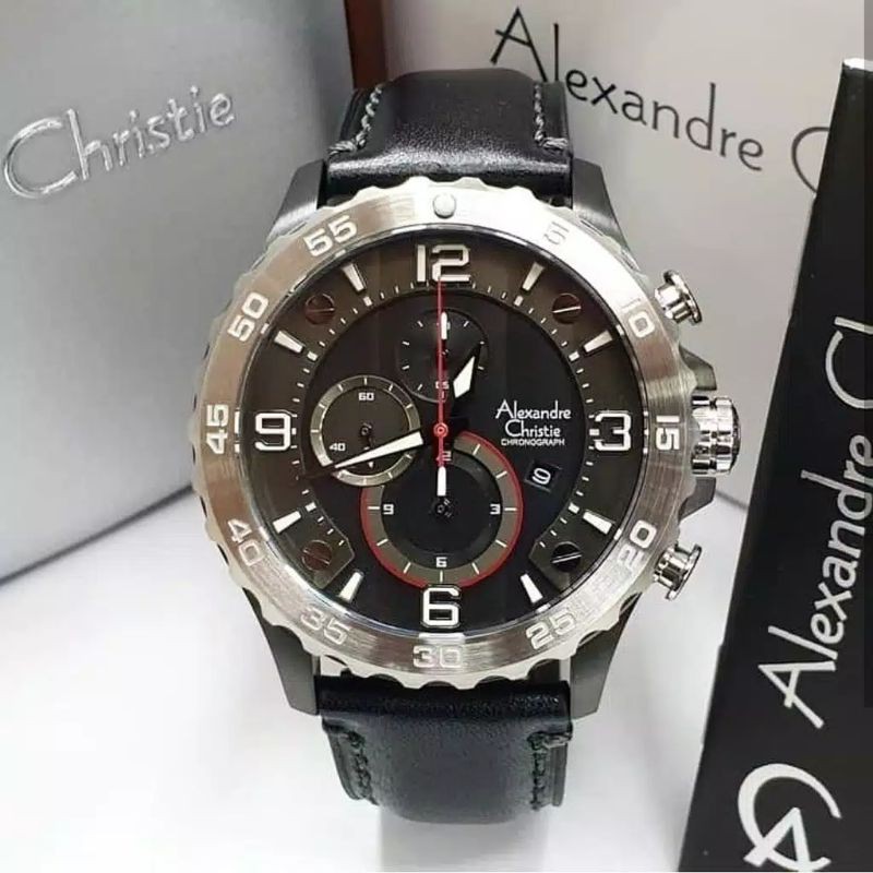 ALEXANDRE CHRISTIE AC6505 AC 6505 JAM TANGAN PRIA ORIGINAL