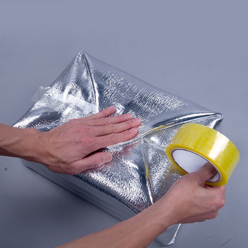 Tas Pengawet Makanan Sekali Pakai Bahan Aluminum Foil Tahan Air Untuk Piknik