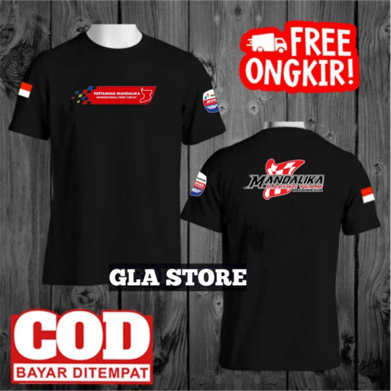 kaos pertamina sirkuit mandalika motogp