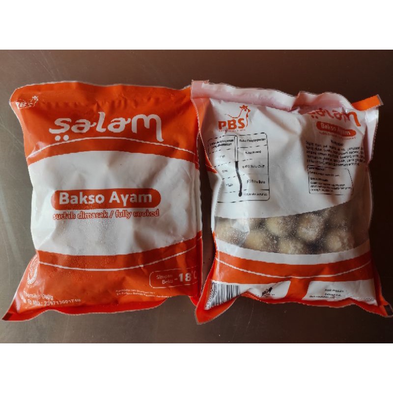 

Bakso Ayam Salam Besar 500g