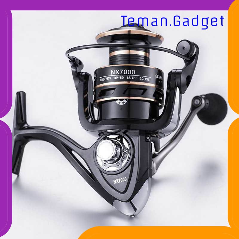 TG-IF161 GHOTDA NX6000 Series Metal Reel Pancing Fishing Reel 4.7:1 Gear Ratio